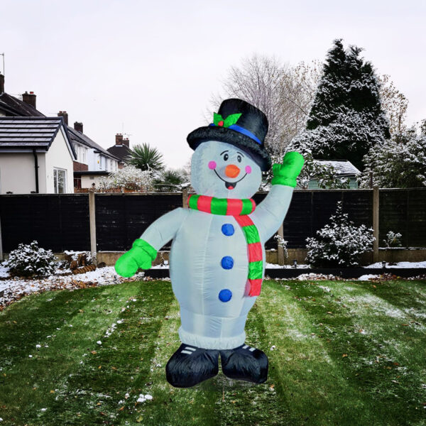 Inflatable Snowman 6ft 4ft